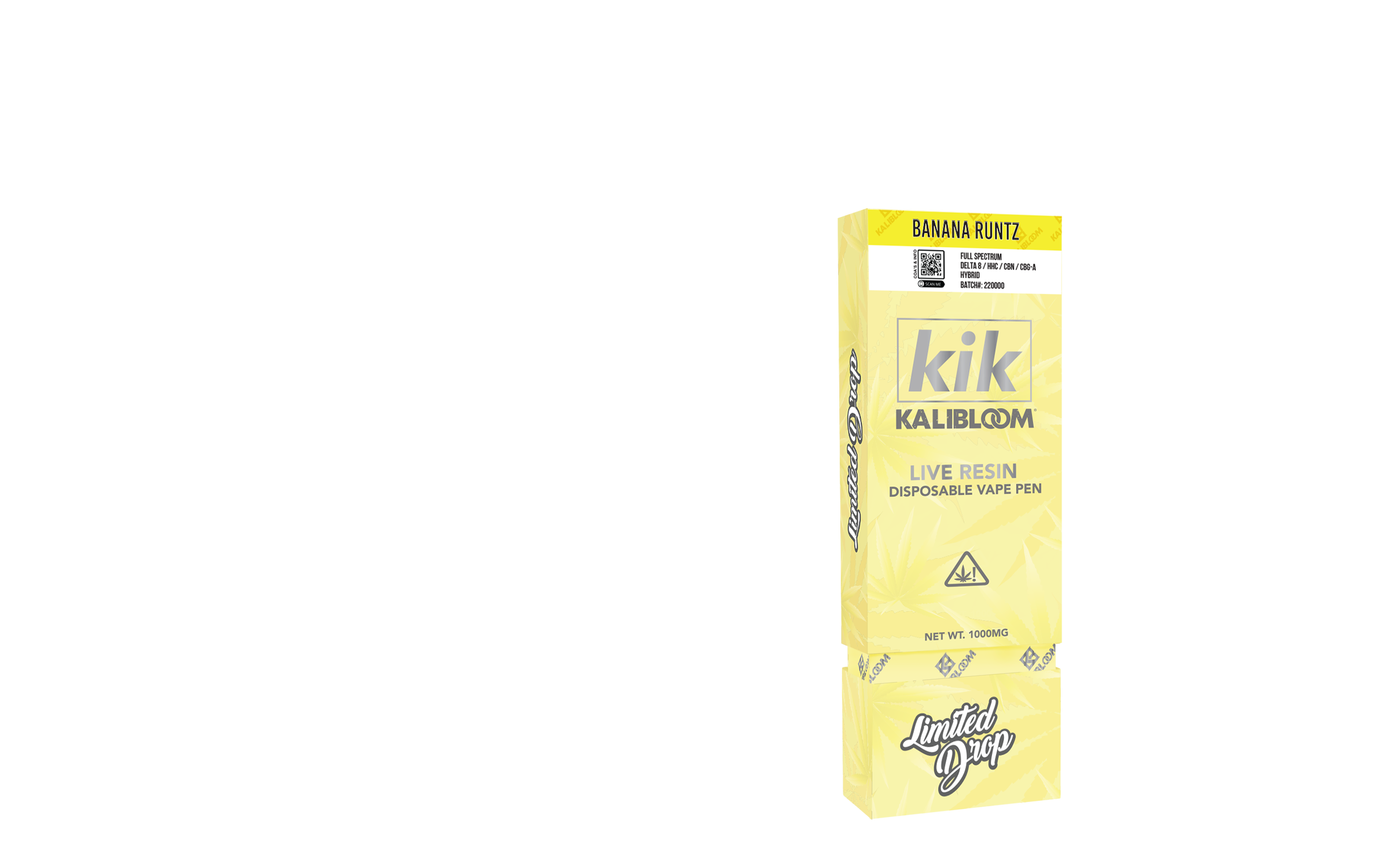 Kalibloom KIK Delta-8 Disposable ? 1G - My Delta 8 Store