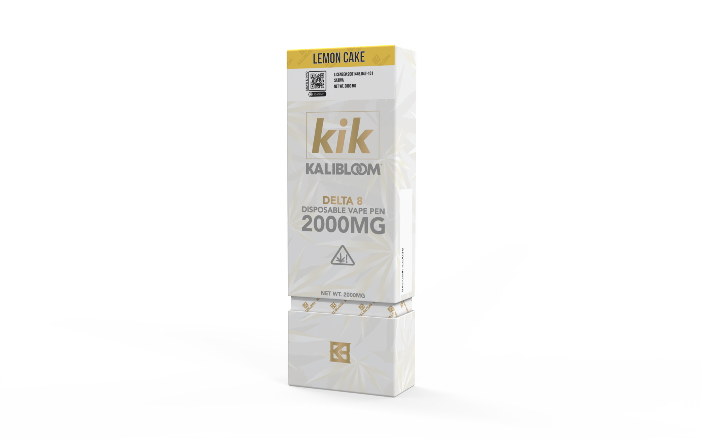 Kalibloom Kik *LIMITED DROP* Live Resin Delta 8 + CBD-O + HHC Disposable  1mL